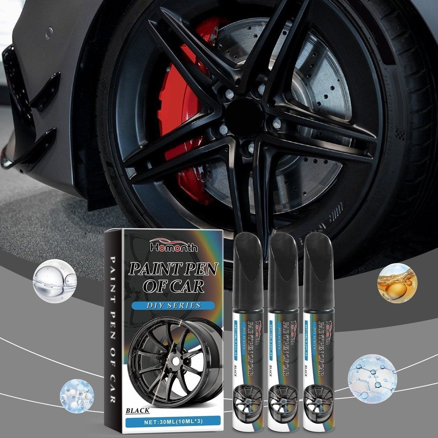🥳2026 HOT SALE🥳💞50K+ SOLD!🛠️🚗 50% OFF! Magic Car Scratch Repair Pen – Fix rim scratches in minutes. Permanent, no‑drip formula. Includes clear coat. ✨🔧