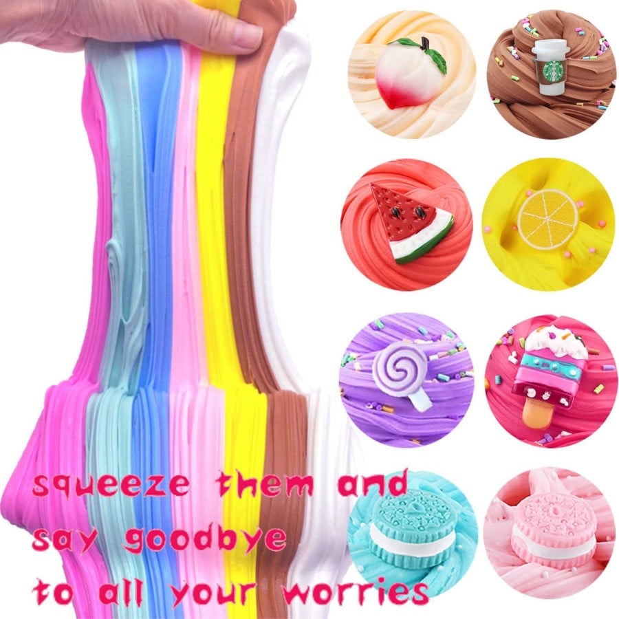 ⏰Christmas Sale 50% OFF!!🎁Super Clay Slime DIY Soft & Squishy Clay Scented Slime Sensory Clay