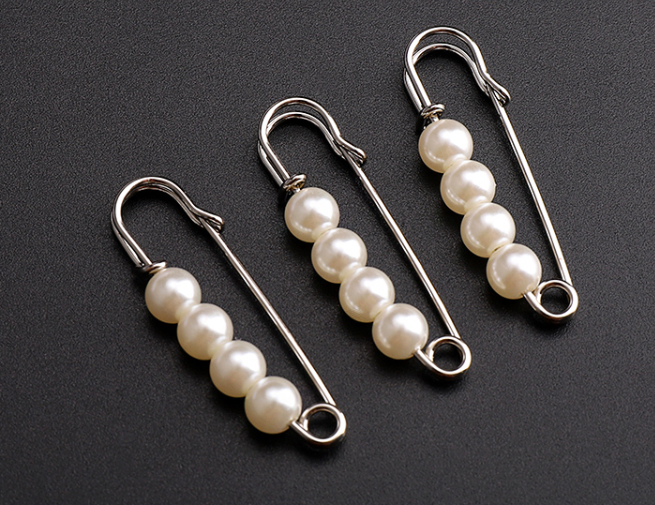 ✨ Buy 3 Get 9 FREE 💥Pearl Corset Brooch | Elegant Waist & Collar Fashion Pin