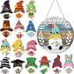 🎁50% OFF🍁Christmas Best Decorations🎄Interchangeable Wooden Gnome Welcome Sign🎅