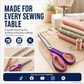 🥳2026 TOP PICK🥳 Pinking Shears Scissors – Stainless Steel, Ergonomic Cushioned Handles – Perfect for Sewing, Quilting & Scrapbooking! 🧵💨
