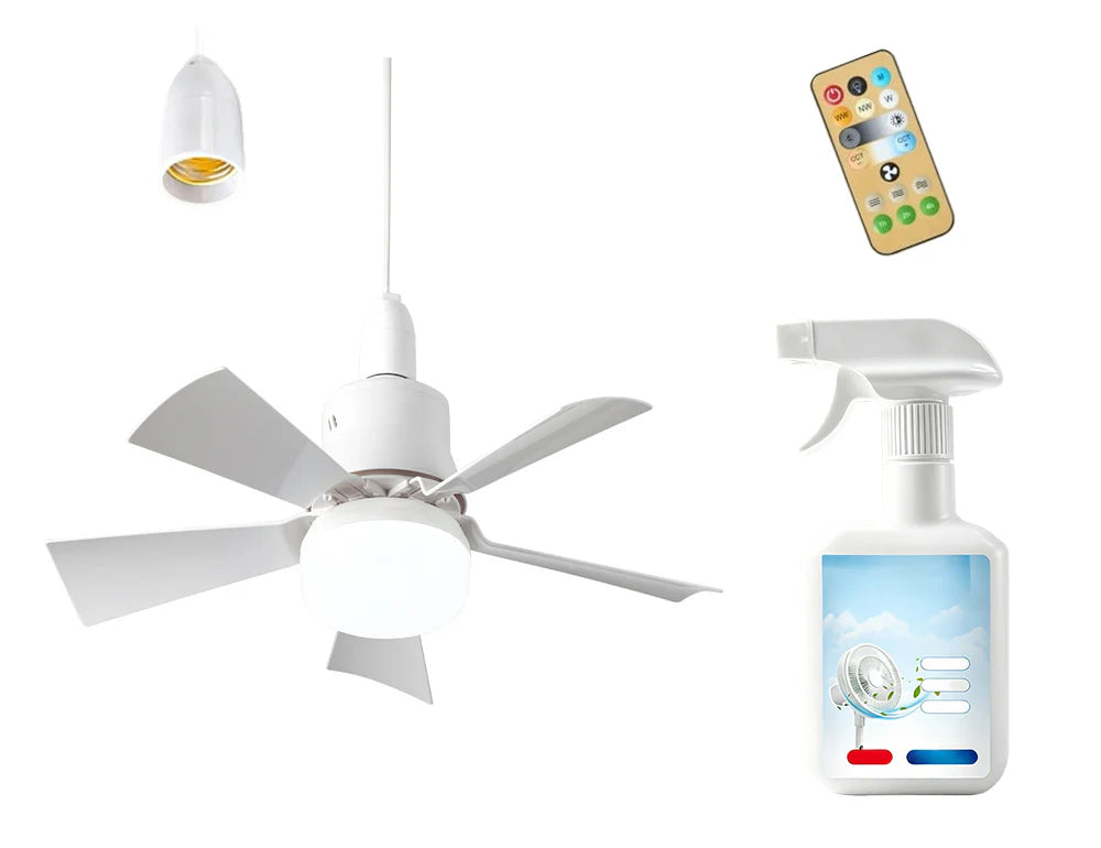 🏆LAST DAY SALE 49% OFF🔥SmartBreez™ 40W LED Ceiling Fan Light – 20.5” Ultra-Quiet with Remote 🎯 | E27 + FREE B22 Adapter 🔌 | For Bedroom 😴, Kitchen 👩‍🍳 & Garage 🛠️ – UK Ready! 🇬🇧（副本）