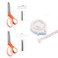 🥳2026 TOP PICK🥳 Pinking Shears Scissors – Stainless Steel, Ergonomic Cushioned Handles – Perfect for Sewing, Quilting & Scrapbooking! 🧵💨