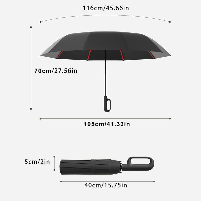 ⏰LAST DAY SALE 49% OFF🔥StormShield™ Automatic Folding Umbrella – Windproof, Waterproof & Compact ☔ with Loop Buckle for Everyday Carry 🌬️💧
