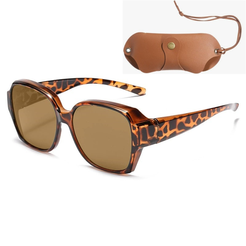 🎉LIMITED SALE：ONLY ￡6.99!!😎UV400 Protection Fit Over Glasses Sunglasses