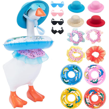 7 Inch Desk Goose Statue Dress Up Outfits/Outfits Only