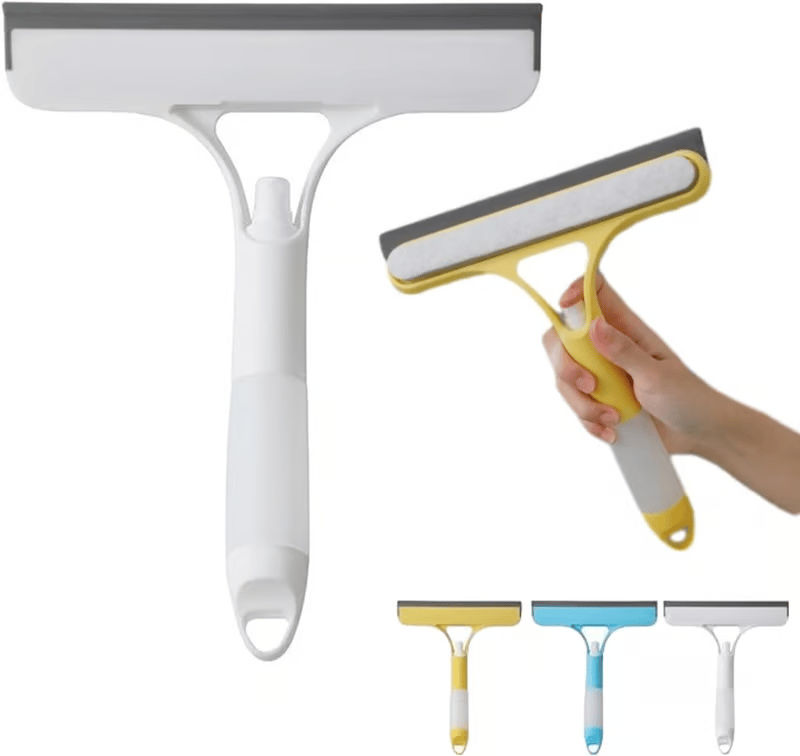 🧽 Last Day Special Price £9.99 ! 🔥Buy 2 Get 1 Free💦3 in 1 Window Cleaning Scraper