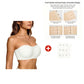 ⛱️Last Day Special Price ￡7.99!!💞Womens Strapless Bras Push Up Bandeau Bra Non Slip Wireless Supportive Padded Bras Seamless Comfortable Tube Jelly Bra