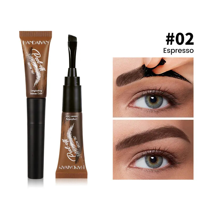 ⏳🏆LAST DAY SALE: ￡7.99!!💞Buy 1 Get 1 Free💞🎨Waterproof Brow Tint – Peel‑off, easy apply. Covers greys, shapes perfectly. A brow game changer!🌟