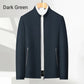 👑Men's Standing Collar Zipper Casual Jacket