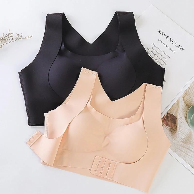 🎉Front Closure Cross-Back Wireless Posture Bra