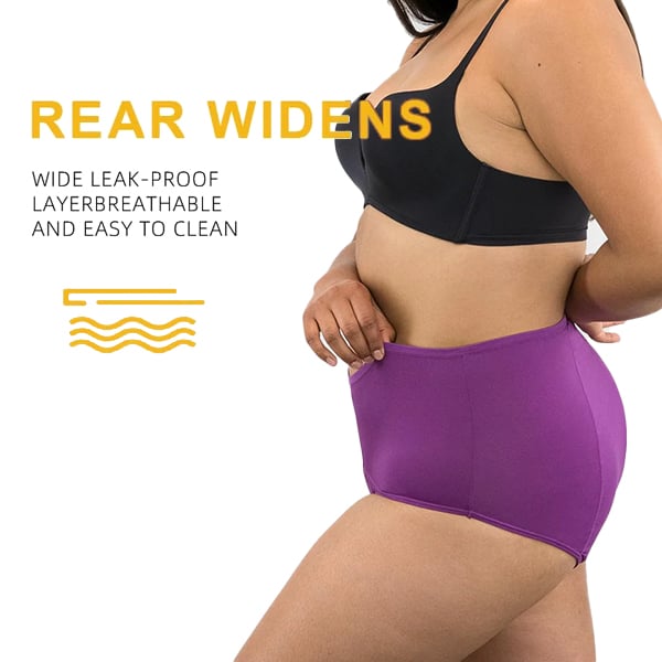 ⏳⏳Last Day-Buy 1 Get 3 Packs!!🔥2026 Best-Selling🏆LunaBloom™ High-Waist Leak-Proof Panties ✨Butter-soft, ultra-stretchy & discreetly protective 🍃