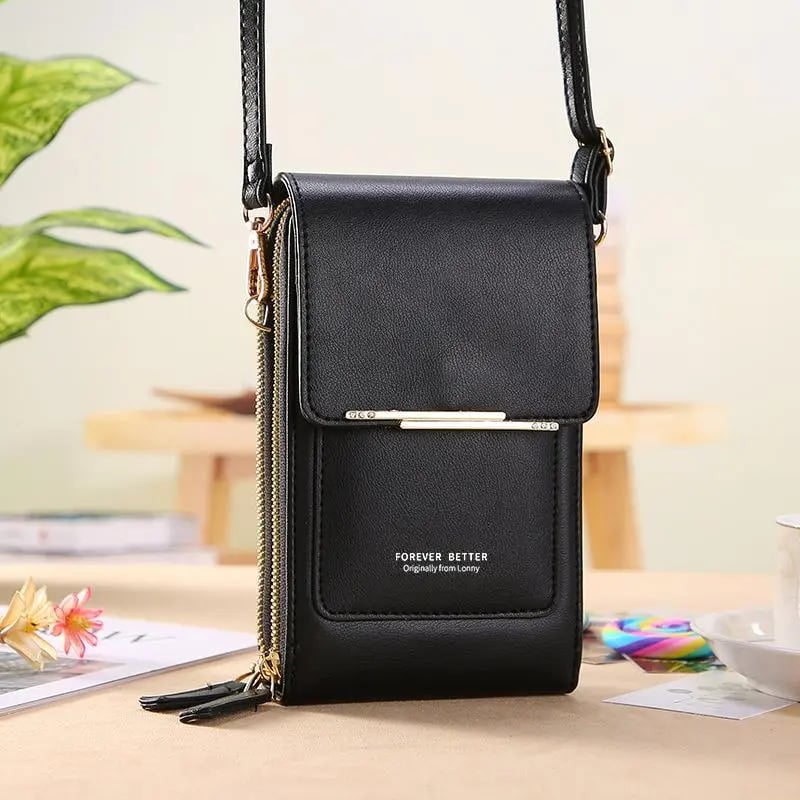 🏆Last Day Promotion：ONLY ￡8.99!!👜📱 Simple and elegant women's touchscreen crossbody phone wallet