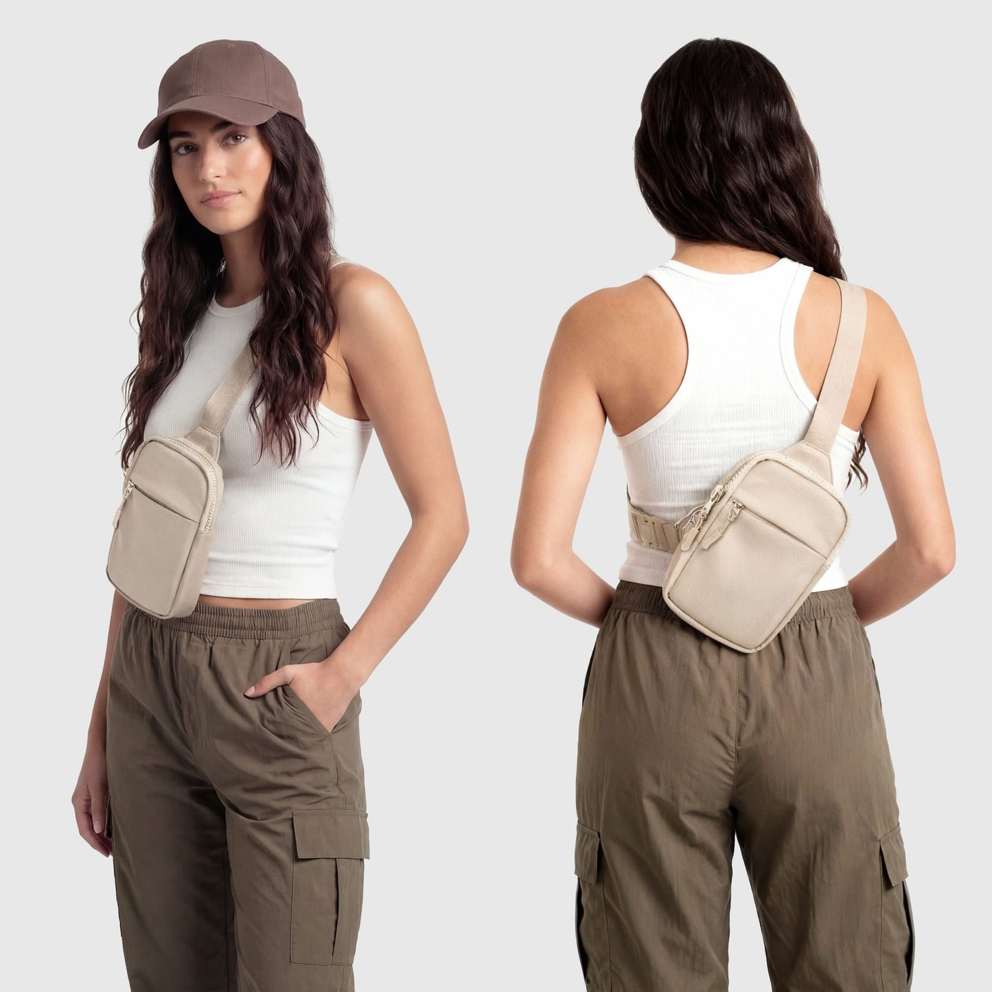 🔥🔥Upgraded Travel Sling Bag 2.0 – Anti-Theft & 500D Durability