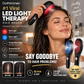 🥳2026 HOT SALE🥳💞50K+ SOLD! 💆‍♀️💡 50% OFF! #1 Viral LED Hair Brush – 4-in-1: red light stimulates follicles, blue light soothes scalp, massage boosts circulation & essential oils nourish. Just 10 mins a day – see results in 30 days! 🌿✨
