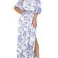 ⏰2026 Summer Hot Sale 50% OFF💃Women's Off-Shoulder Ruffled Side-Slit Maxi Dress with Pockets