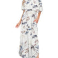 ⏰2026 Summer Hot Sale 50% OFF💃Women's Off-Shoulder Ruffled Side-Slit Maxi Dress with Pockets