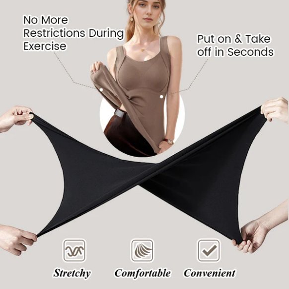 🎊Hot Promotion-49%OFF💗[Women’s Gift] Women's Thermal Tank Tops With Built-in Bra