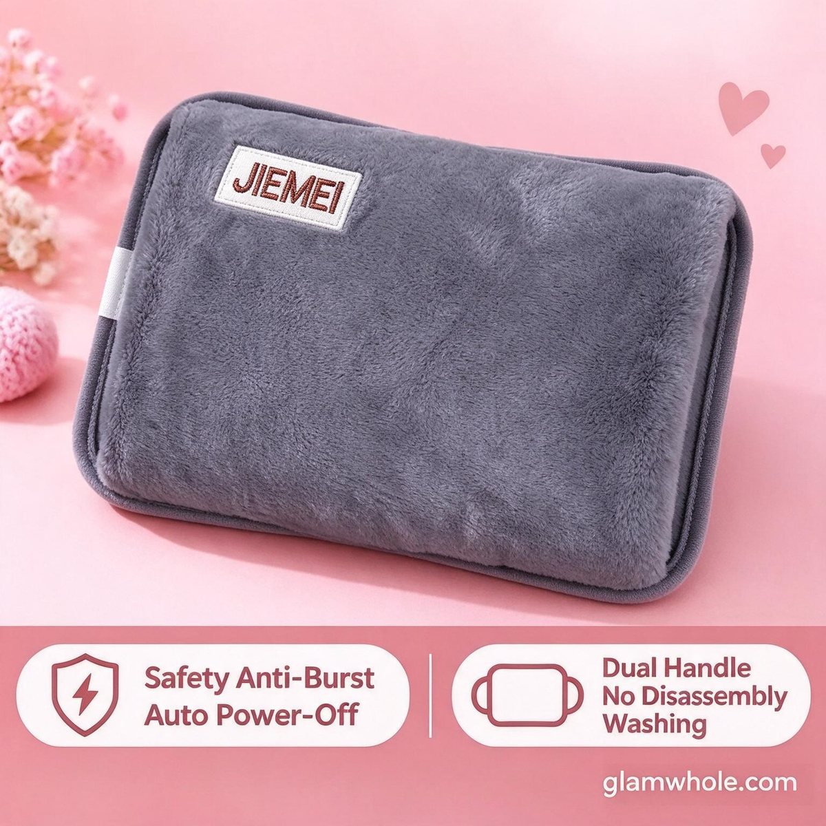 ⏳Last Day Hot Sales - Just ￡7.99🔥Rechargeable hot water bottles, heat packs, explosion-proof heat pads