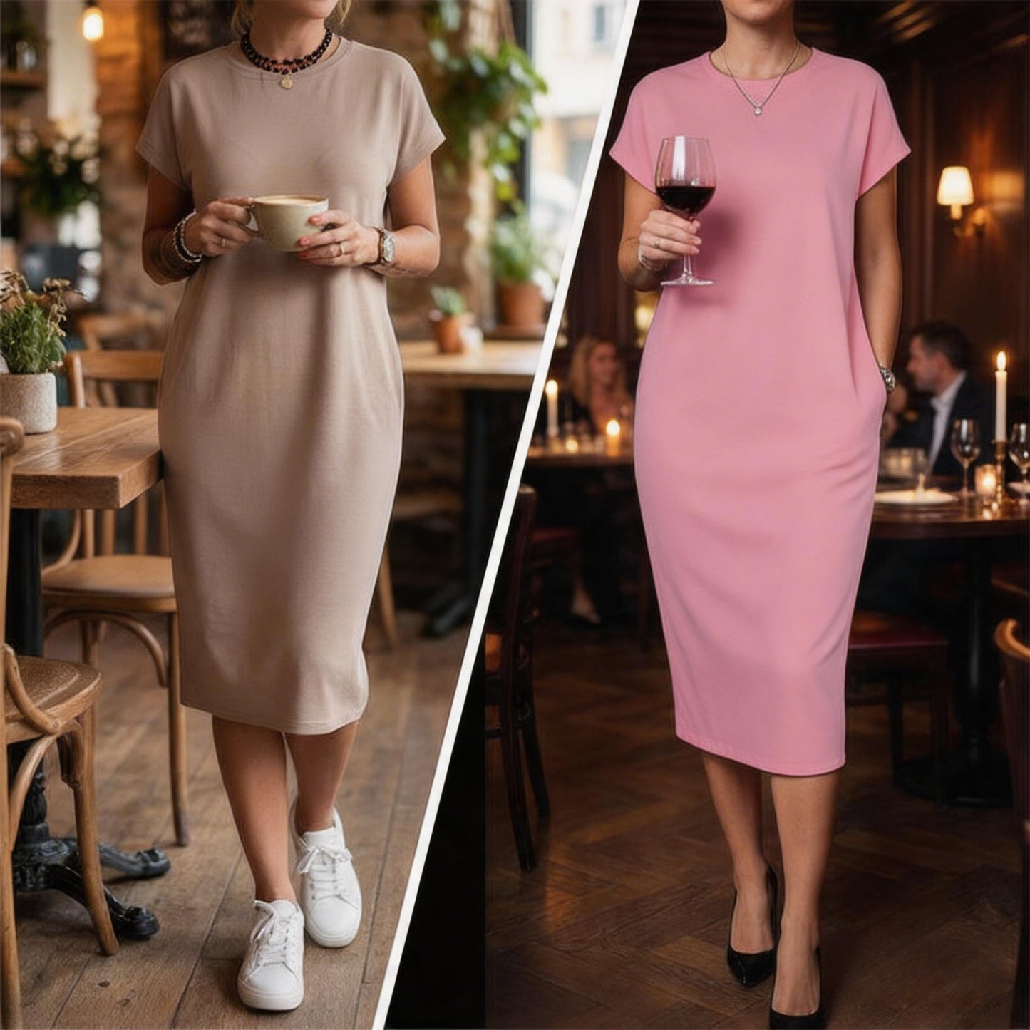 👟 Dress It Up or Down – Sandals, Sneakers, or Heels. One Midi Dress, Endless Looks. Limited Offer! 40% OFF