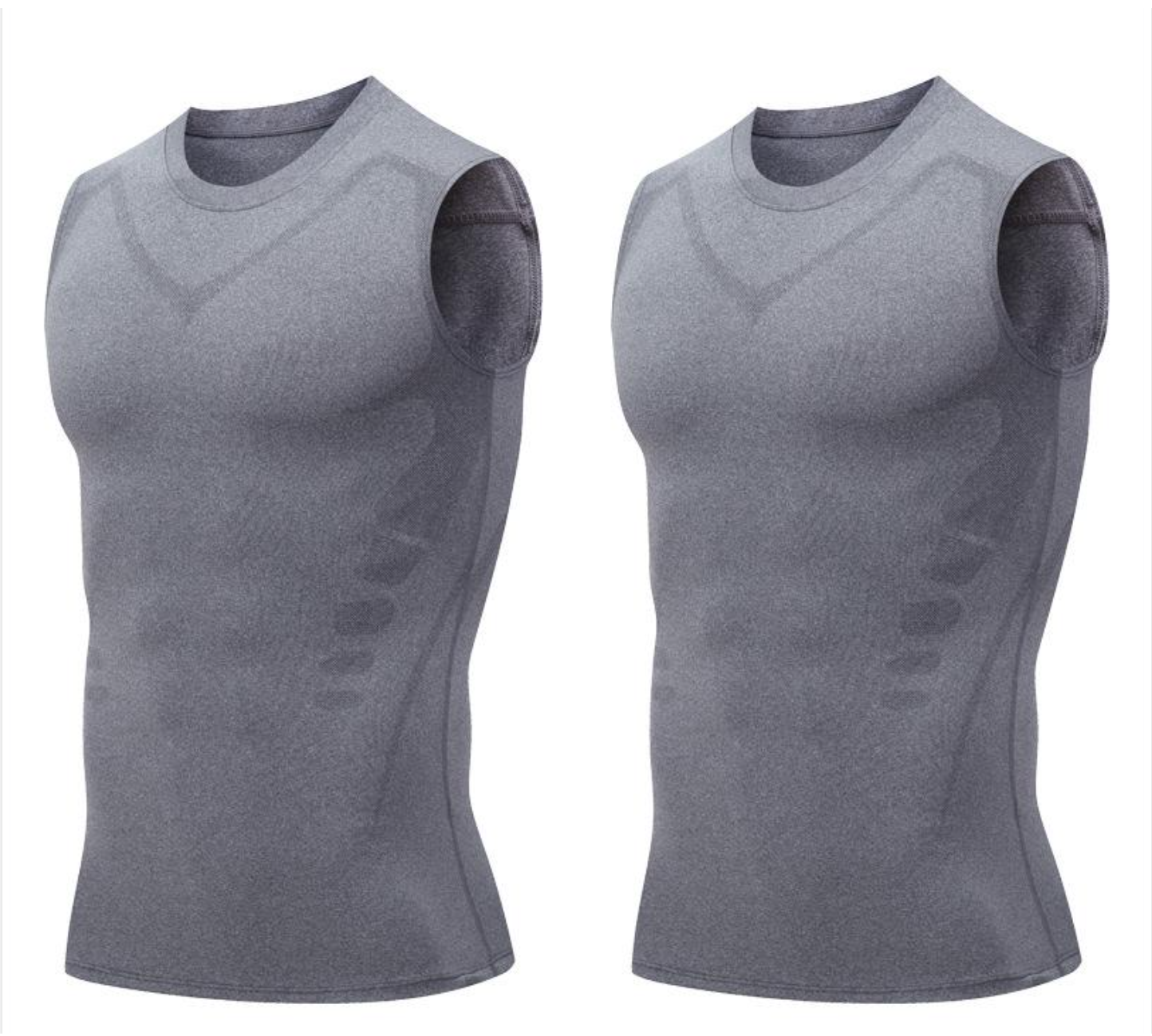 🔥LAST DAY SPECIAL PRICE: ￡9.99! 💪 Slimoly® Ionic Shaping Vest – Compression & Cooling – Body Contouring & Sleeveless – Invisible Under Clothes 🕶️