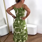 🏖️Summer Hot Sale 50% OFF🌼Women's Casual Resort Print Gathered Tunic Dress