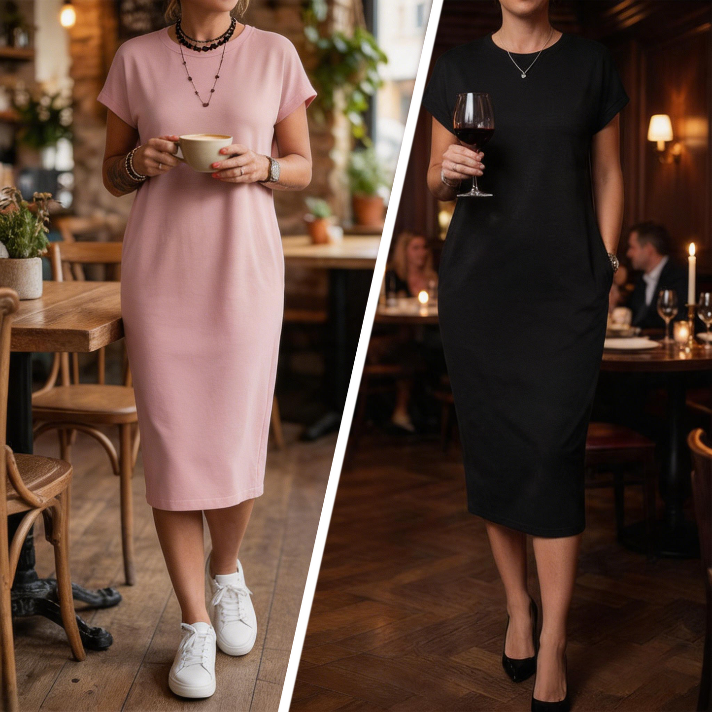 👟 Dress It Up or Down – Sandals, Sneakers, or Heels. One Midi Dress, Endless Looks. Limited Offer! 40% OFF