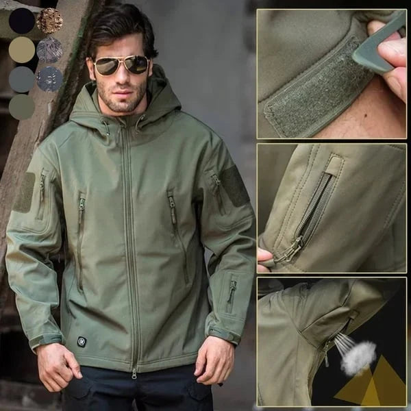 🔥LAST DAY SALE ONLY ￡21.99!!💥 Built for Wind & Rain🌧️Men's Waterproof Insulated Outdoor Jacket