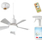 🏆LAST DAY SALE 49% OFF🔥SmartBreez™ 40W LED Ceiling Fan Light – 20.5” Ultra-Quiet with Remote 🎯 | E27 + FREE B22 Adapter 🔌 | For Bedroom 😴, Kitchen 👩‍🍳 & Garage 🛠️ – UK Ready! 🇬🇧（副本）