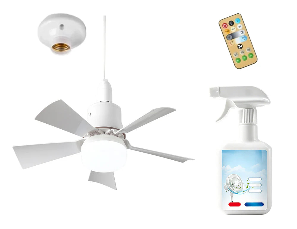 🏆LAST DAY SALE 49% OFF🔥SmartBreez™ 40W LED Ceiling Fan Light – 20.5” Ultra-Quiet with Remote 🎯 | E27 + FREE B22 Adapter 🔌 | For Bedroom 😴, Kitchen 👩‍🍳 & Garage 🛠️ – UK Ready! 🇬🇧（副本）