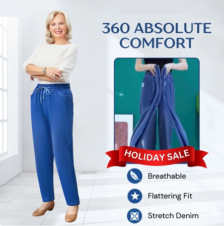 ⏳Limited-time 65% discount!!💕👖High Waist Ultra-Stretch Mom Jeans