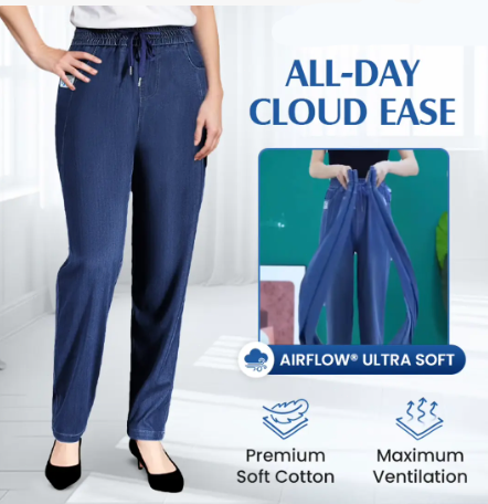 ⏳Limited-time 65% discount!!💕👖High Waist Ultra-Stretch Mom Jeans
