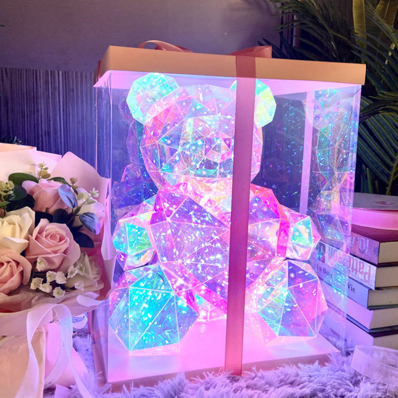 💕Anniversary Special - 50% OFF🎁 Colorful Glowing Bear