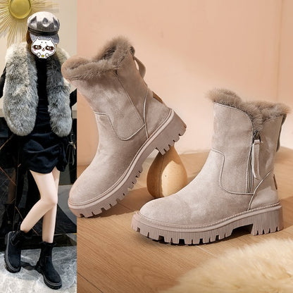 ⏳Time-limited Special⏰Women's Winter Fleece Snow Boots
