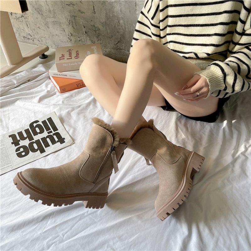 ⏳Time-limited Special⏰Women's Winter Fleece Snow Boots