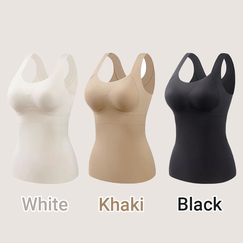 🎊Hot Promotion-49%OFF💗[Women’s Gift] Women's Thermal Tank Tops With Built-in Bra
