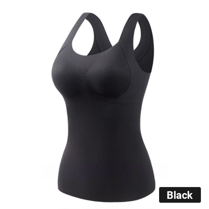 🎊Hot Promotion-49%OFF💗[Women’s Gift] Women's Thermal Tank Tops With Built-in Bra