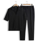 🌸2025 New Products 50% OFF💖Men's 2 Pieces Short Sleeve V-Neck Top & Pants Sets