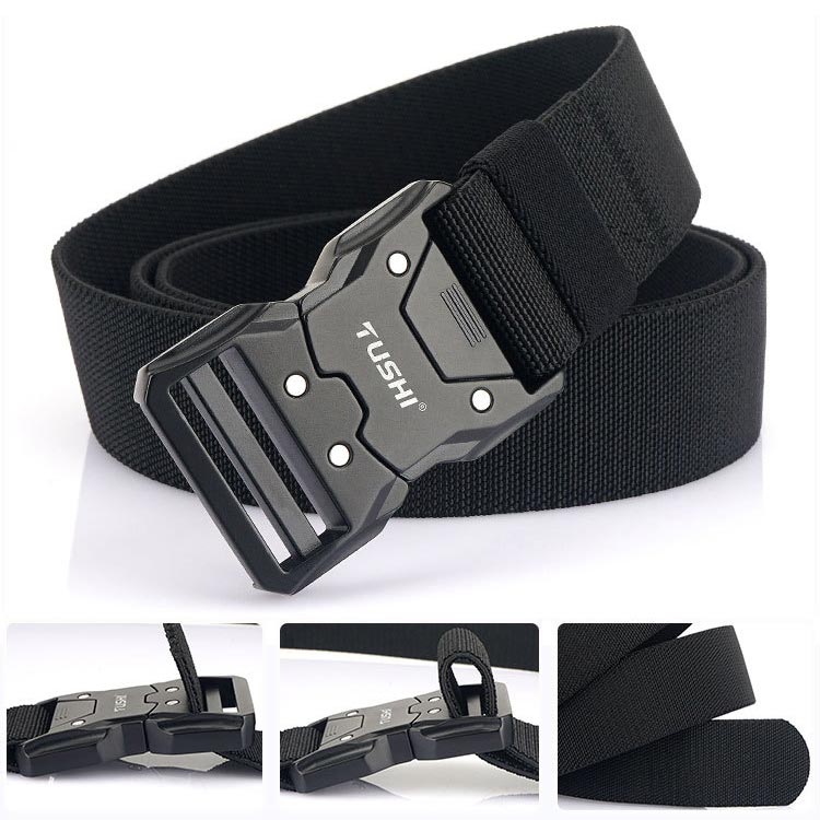 😎Tactical elasticated belt with quick-release buckle✨