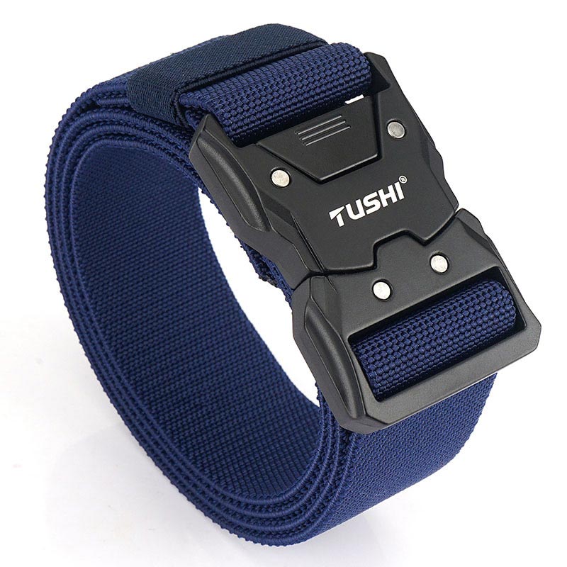 😎Tactical elasticated belt with quick-release buckle✨