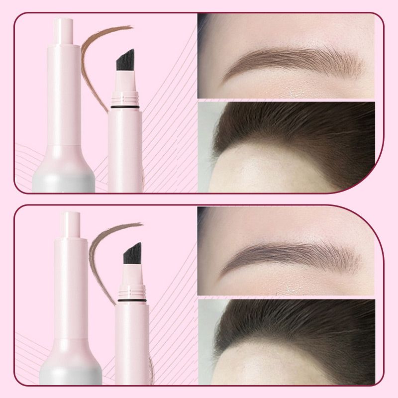 💥Natural Eyebrow Cream with Angled Brush