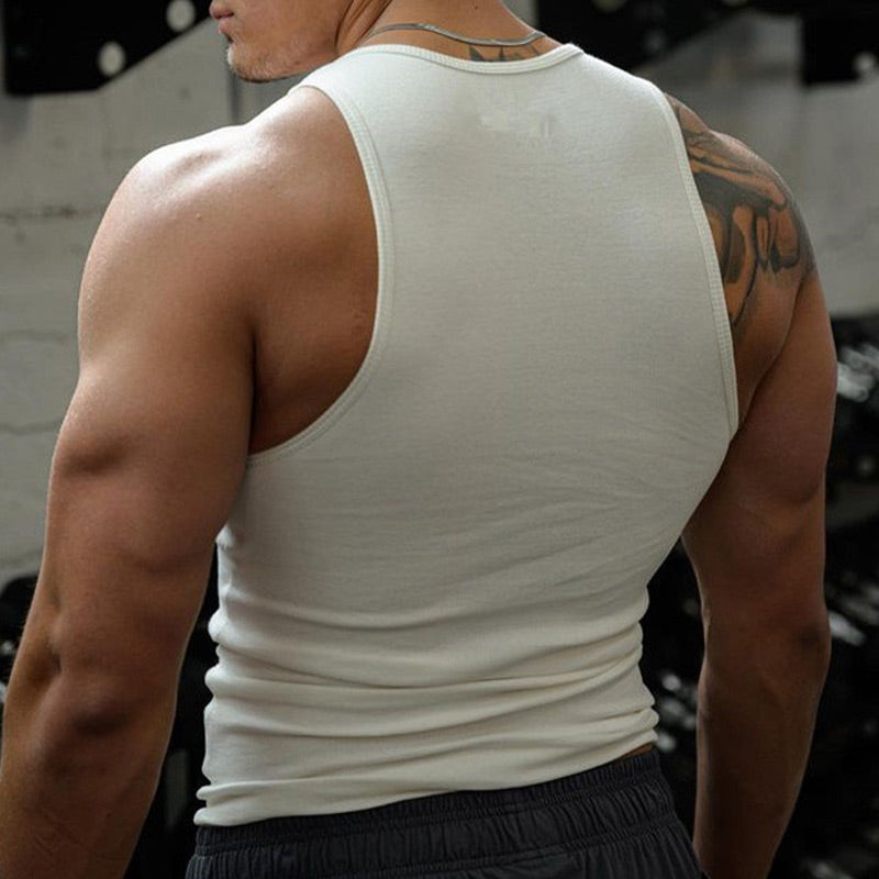 💪👕 Muscle Fit Tank Top for Men – Slim, Strong, Stylish