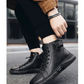 🎁 Hot Sale 49% OFF 🔥MARTINI' BLACK LEATHER BOOTS