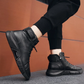 🎁 Hot Sale 49% OFF 🔥MARTINI' BLACK LEATHER BOOTS