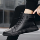 🎁 Hot Sale 49% OFF 🔥MARTINI' BLACK LEATHER BOOTS