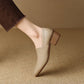 🔥Women's Vintage Pointed Toe Slip-On Soft Shoes