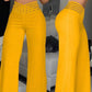 🍃Women's Casual Hollow-out High-Waisted Wide-Leg Pants