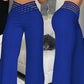 🍃Women's Casual Hollow-out High-Waisted Wide-Leg Pants