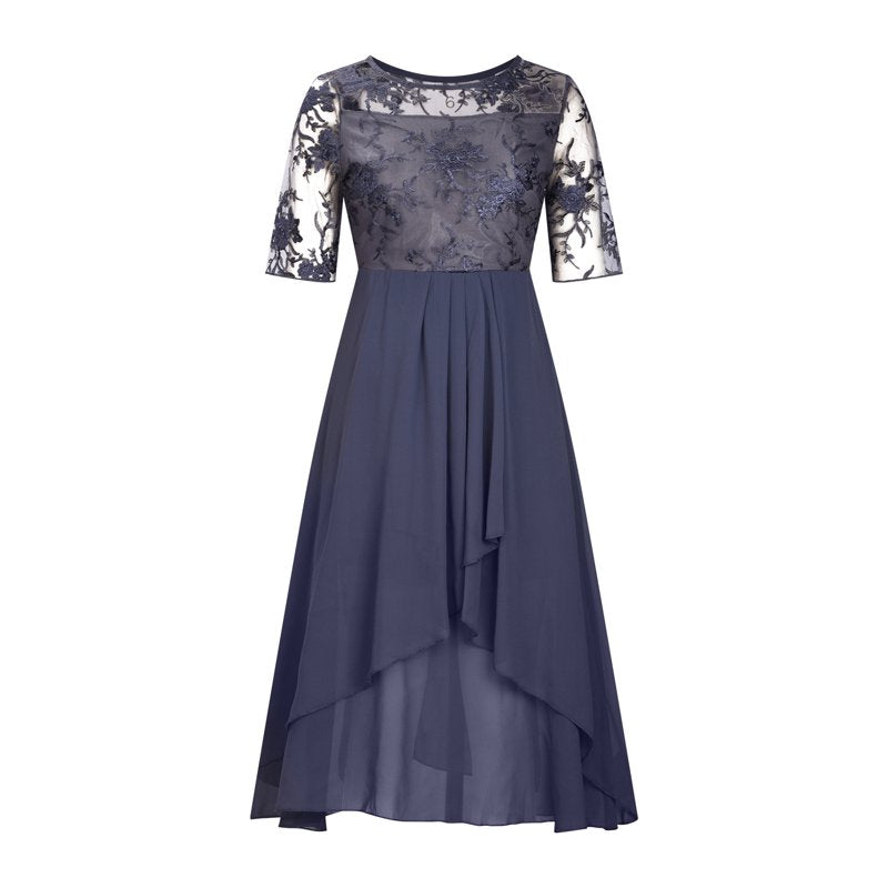 👗🌸 Embroidered midi dress – floral, flowy, flattering & perfect for events!