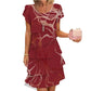 Women's Elegant Fashion Ruffle Dress